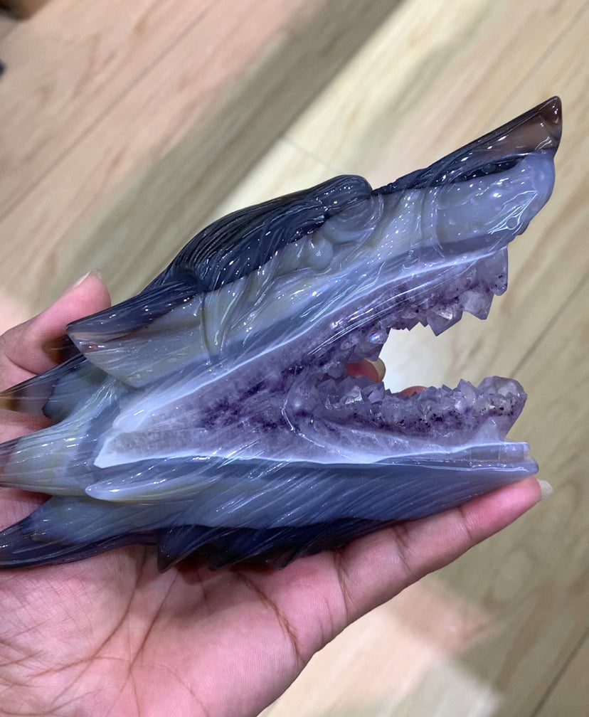 Crystal carvings