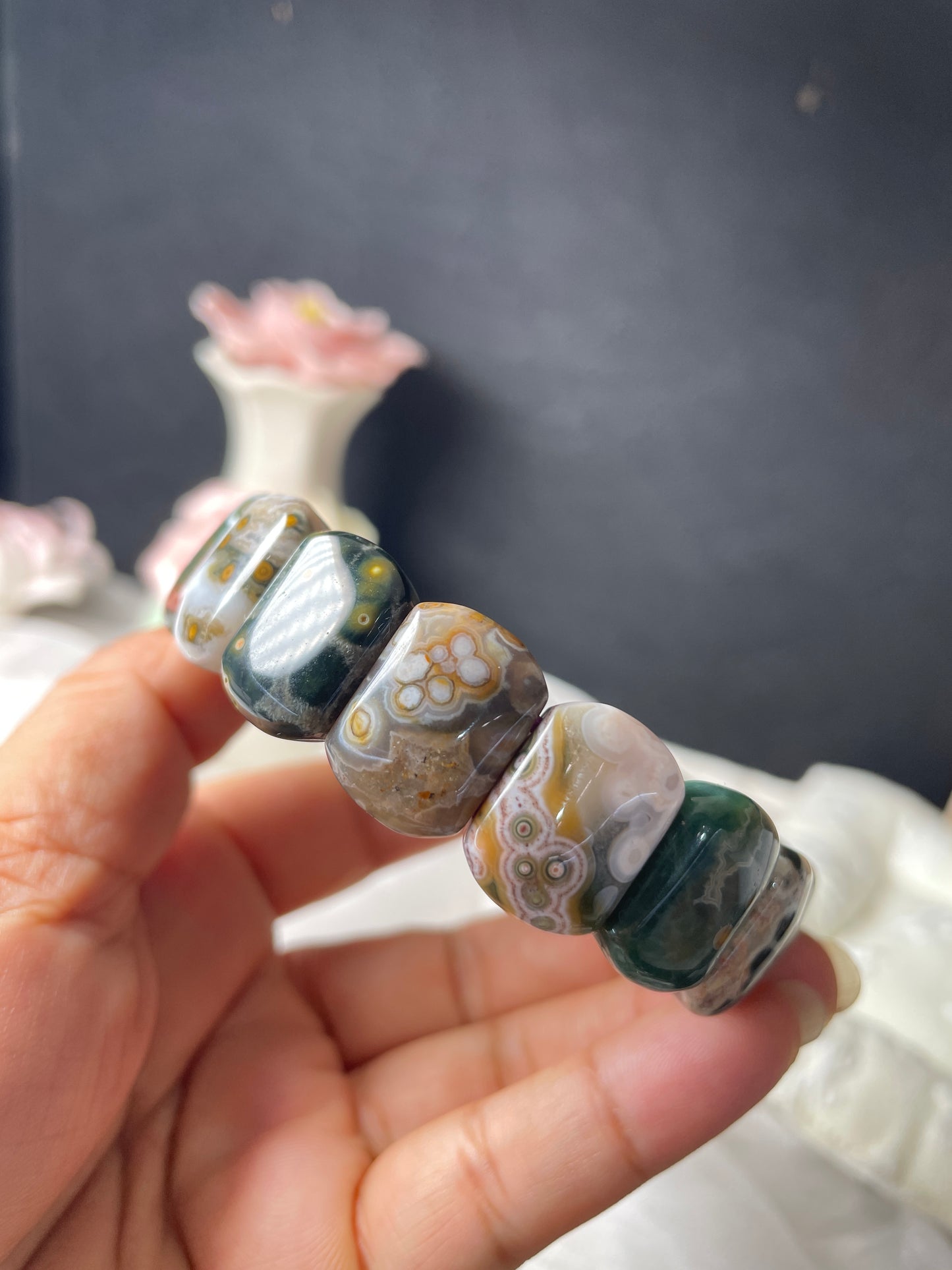 Ocean jasper bangle