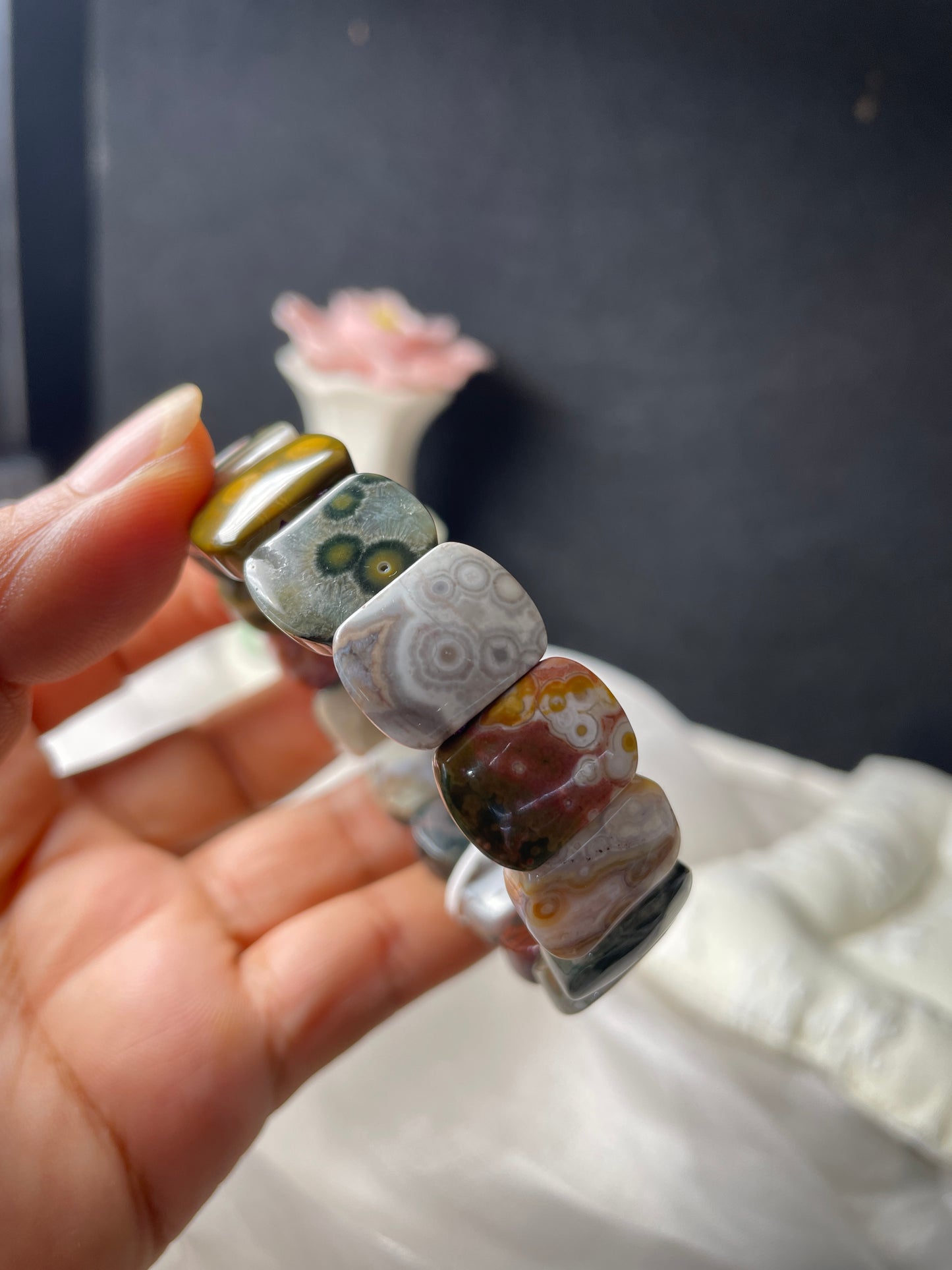 Ocean jasper bangle