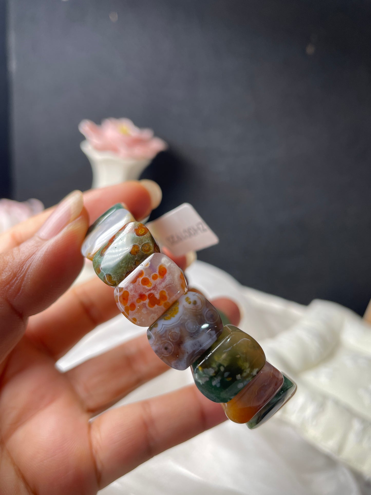 Ocean jasper bangle high quality
