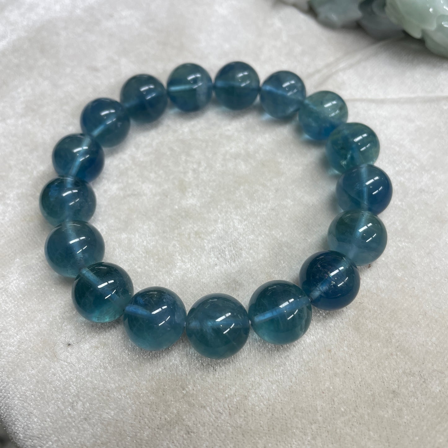 Blue fluorite bracelet