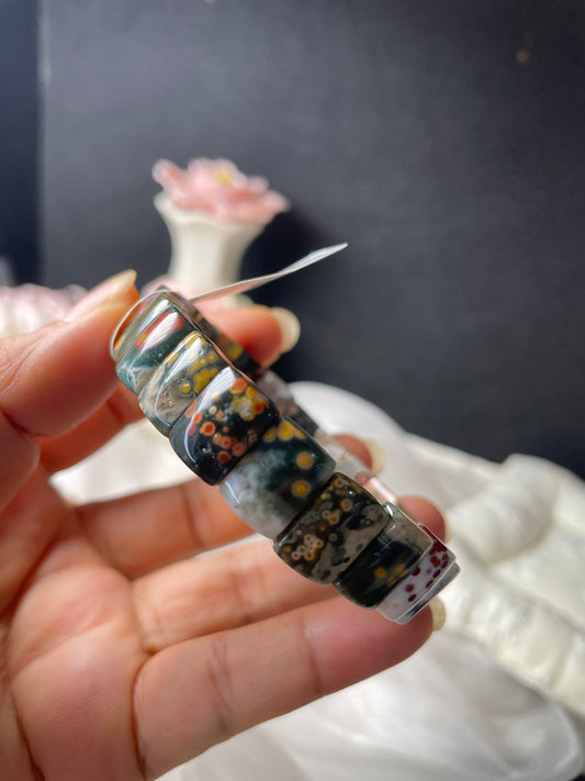 Ocean jasper bangle