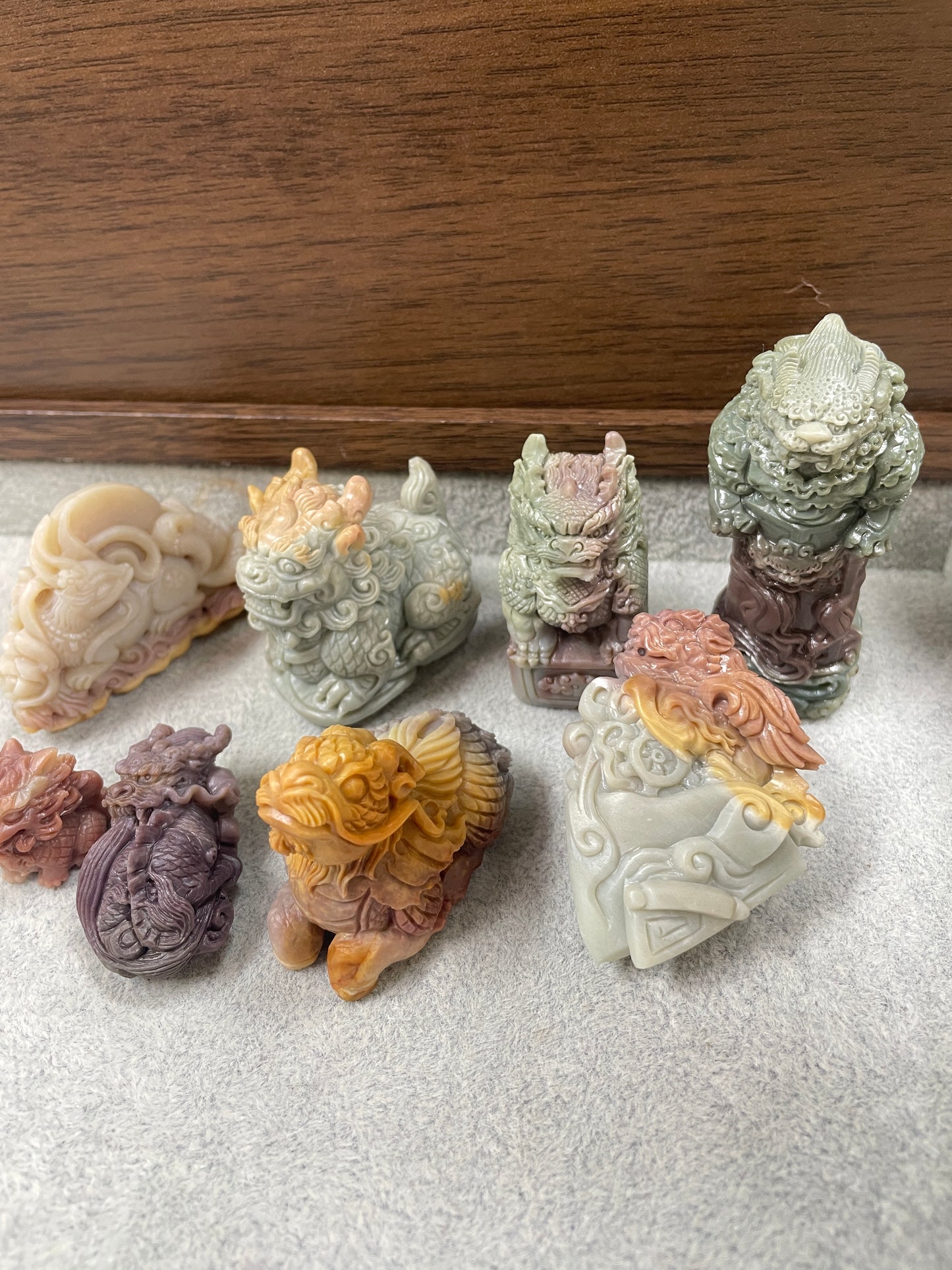Crystal carvings