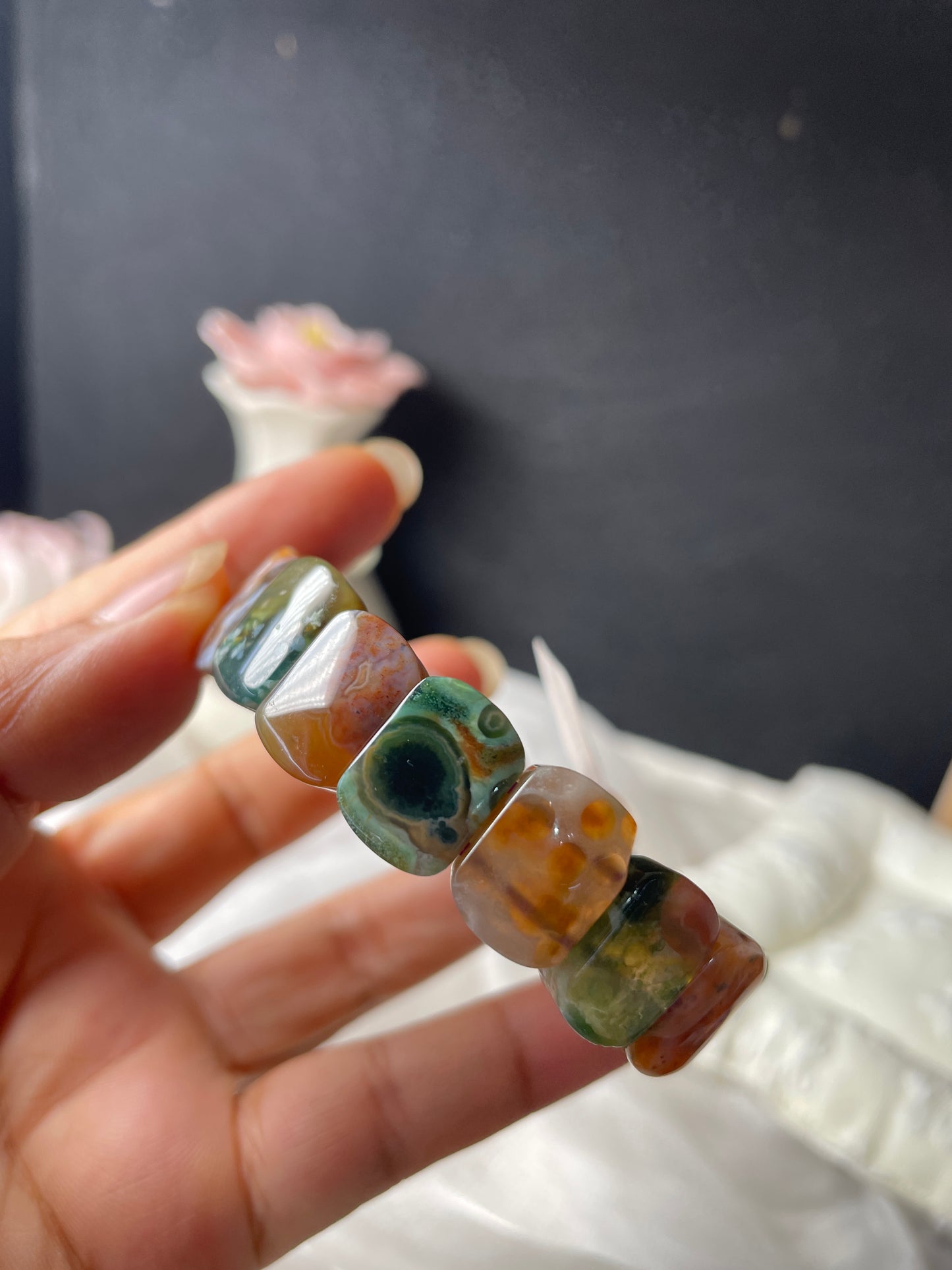 Ocean jasper bangle high quality