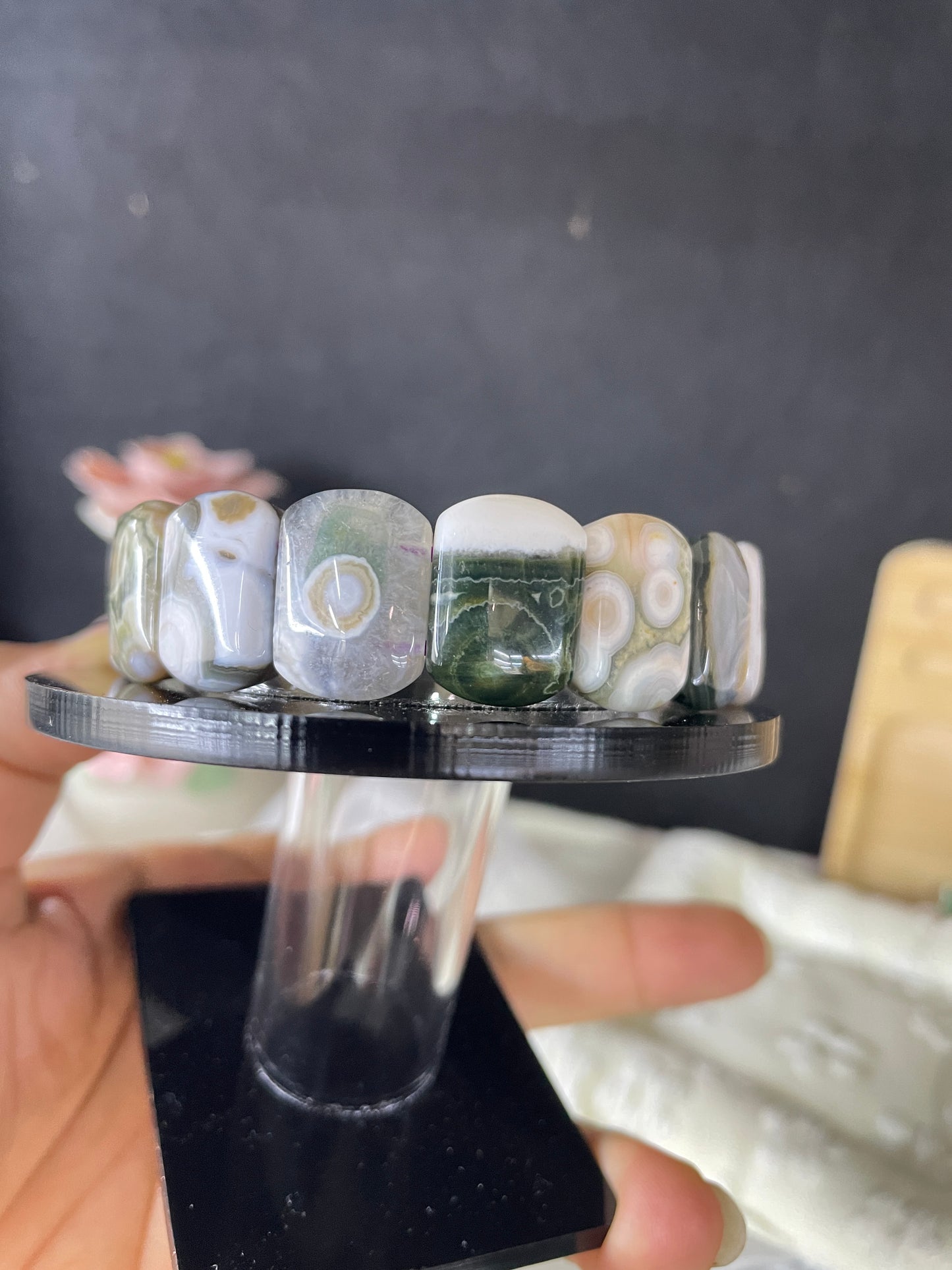 Ocean jasper bangle