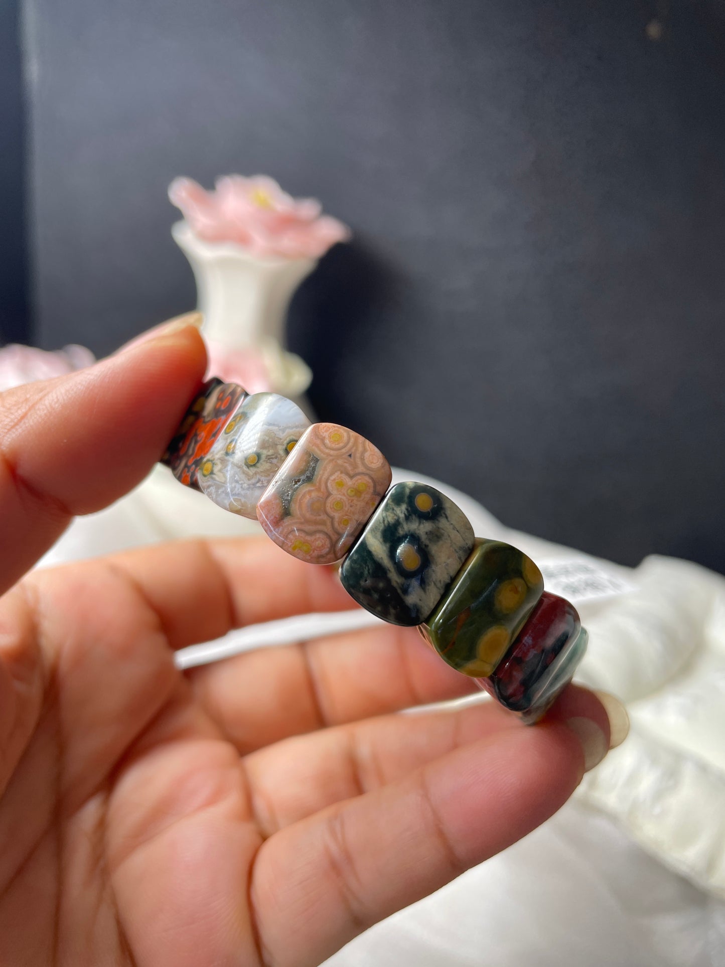 Ocean jasper bangle