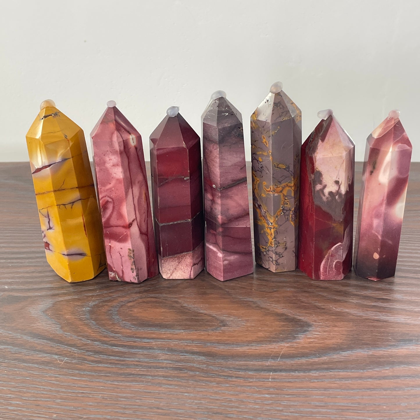 Mookaite towers great color