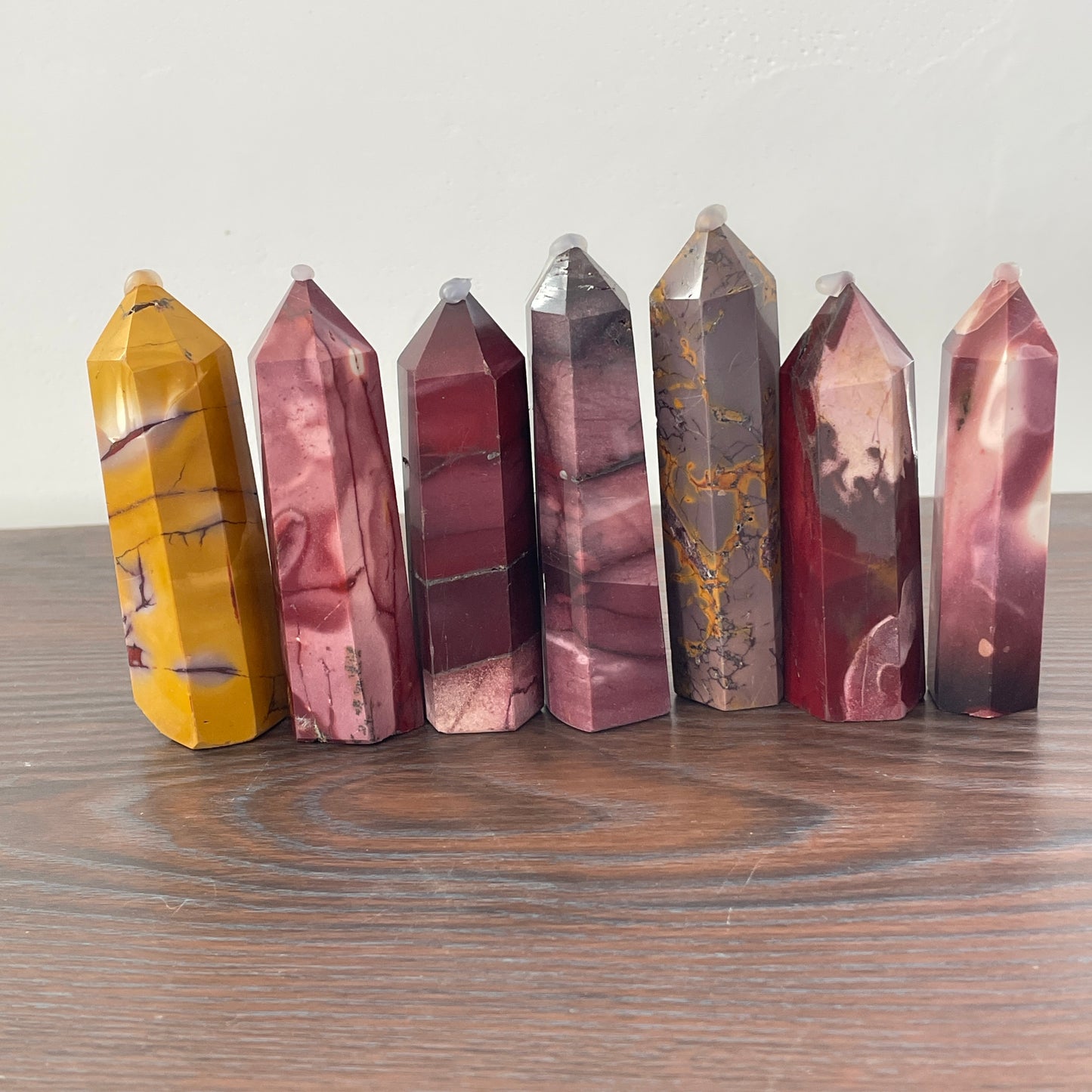 Mookaite towers great color