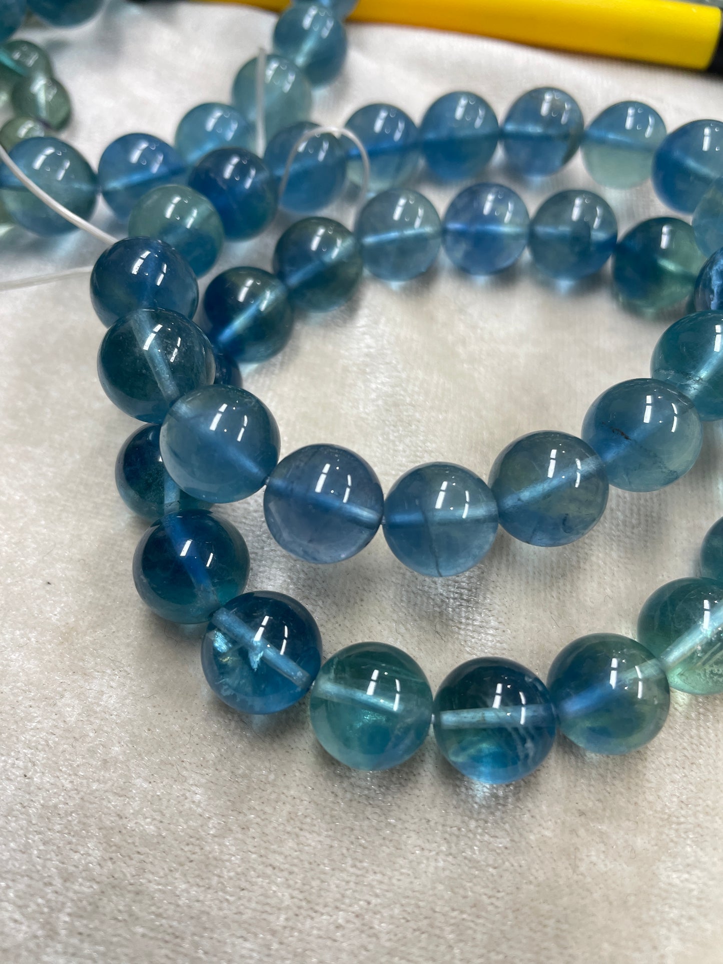 Blue fluorite bracelet crystal bracelet